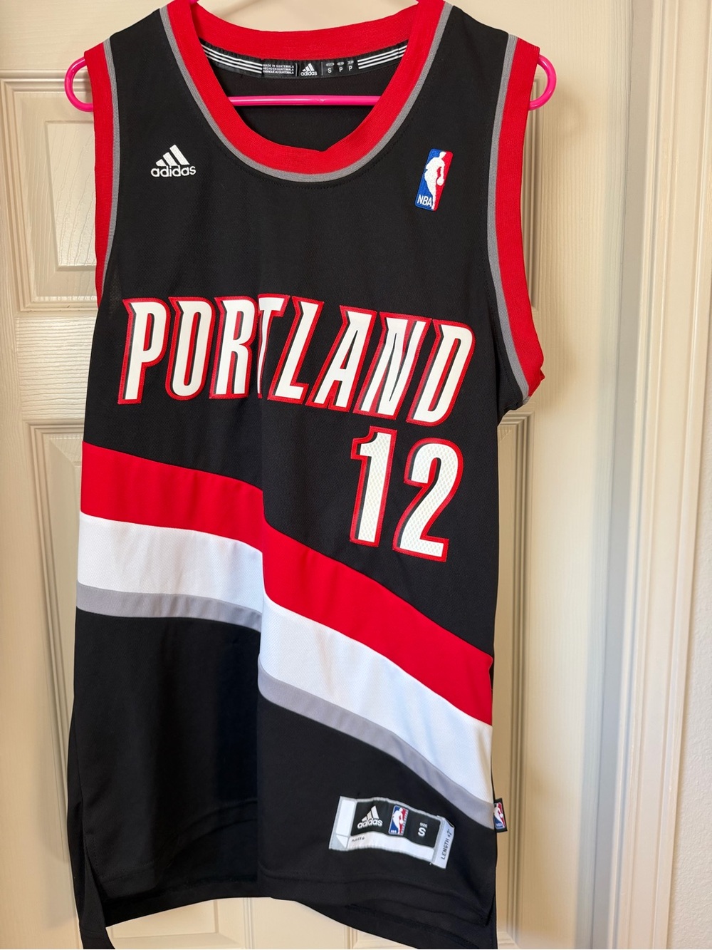 Adidas Portland Blazers #12 Basketball Jersey